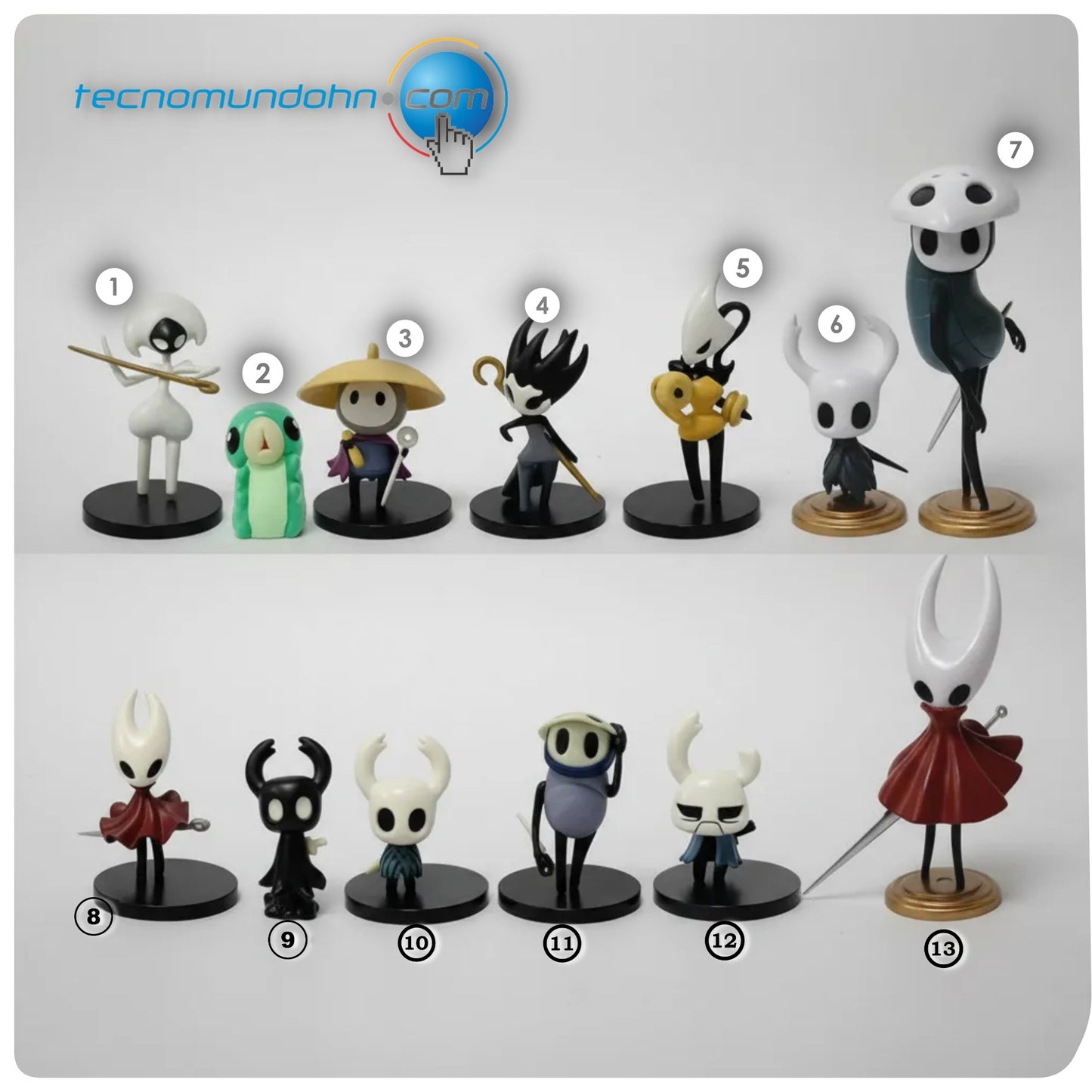 Figuras Hollow Knight