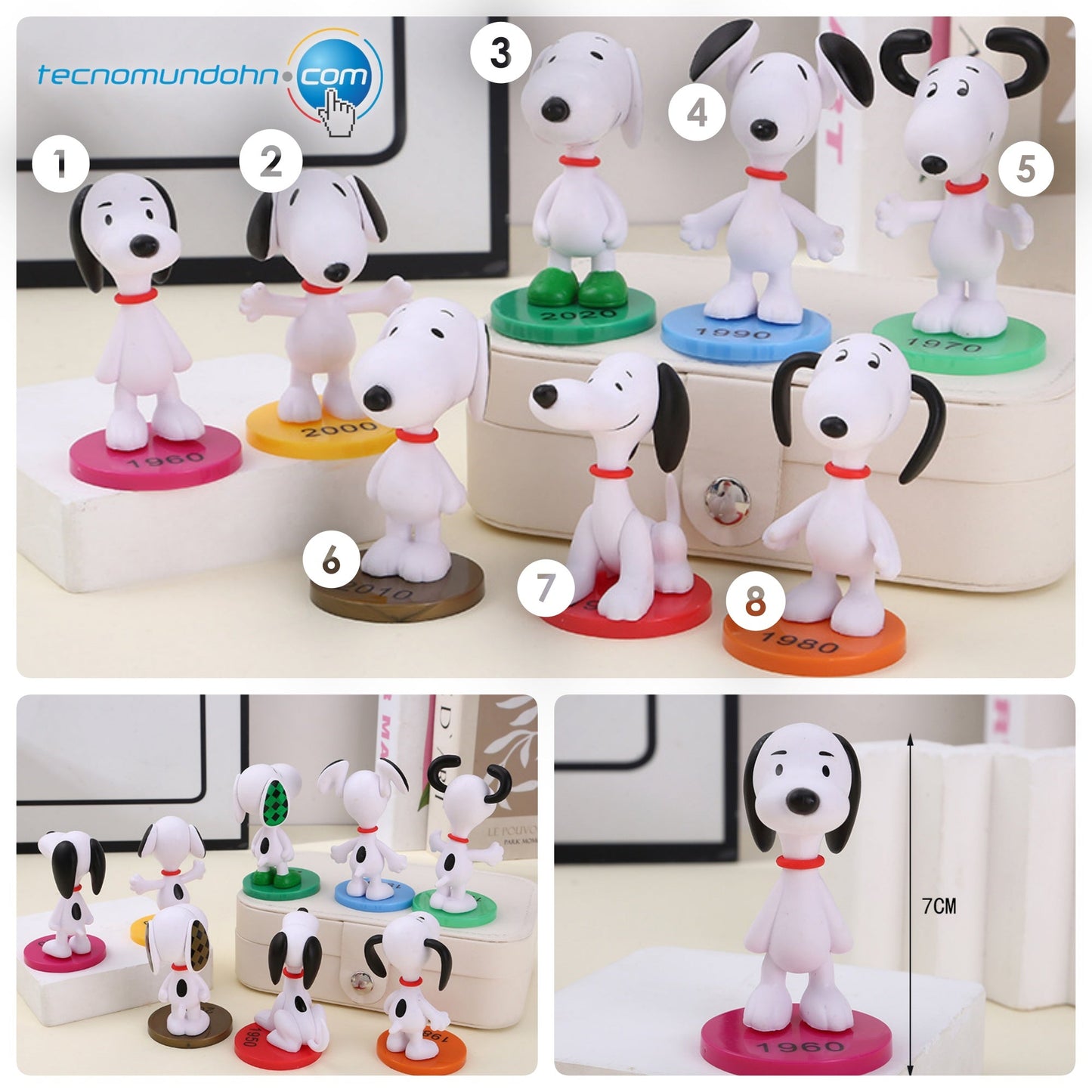 Figuras Evolución De Snoopy