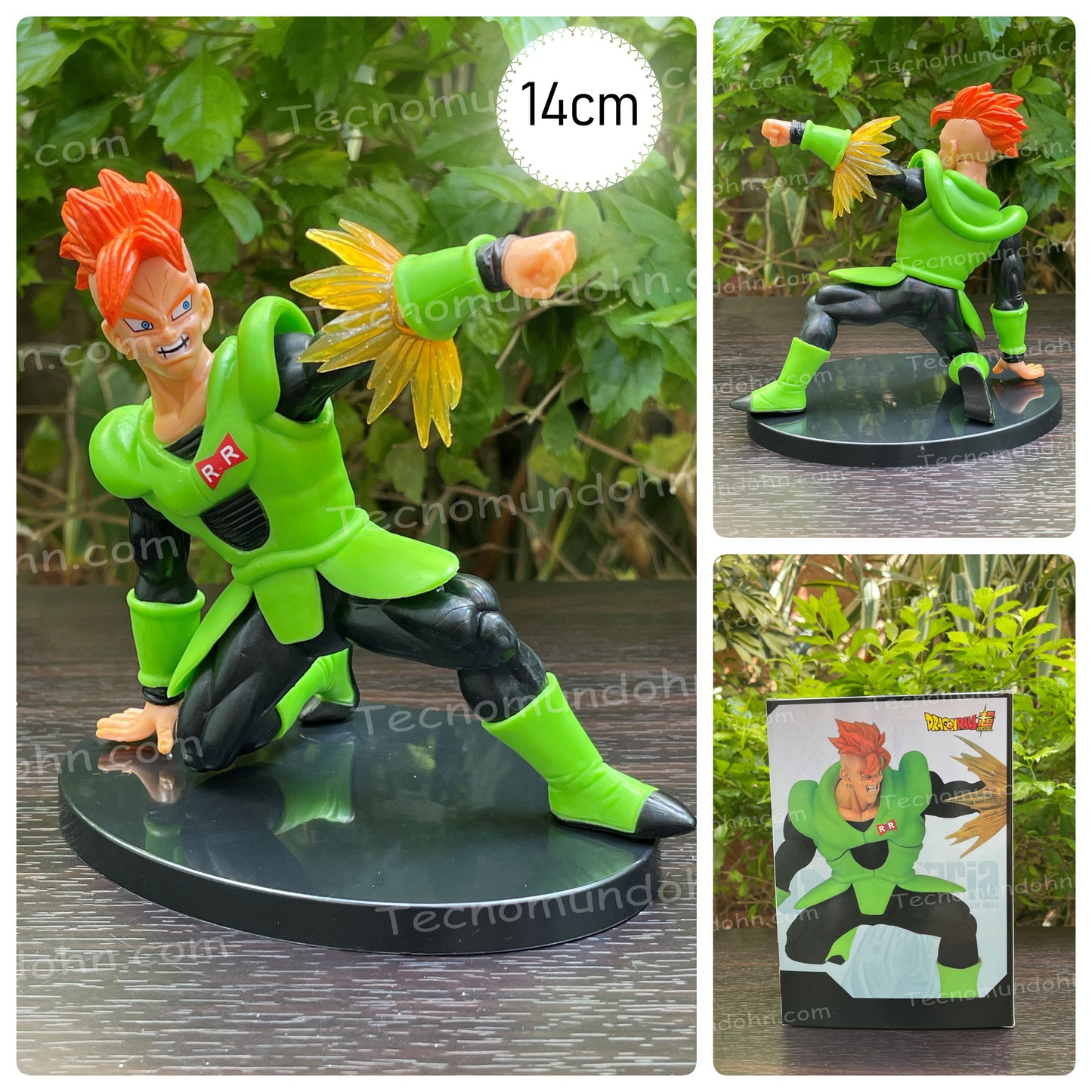 Figura De Android 16 | Dragon Ball Z 14Cm