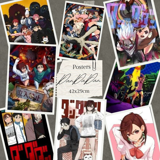 Póster De Papel Dandadan  42*29 Cm