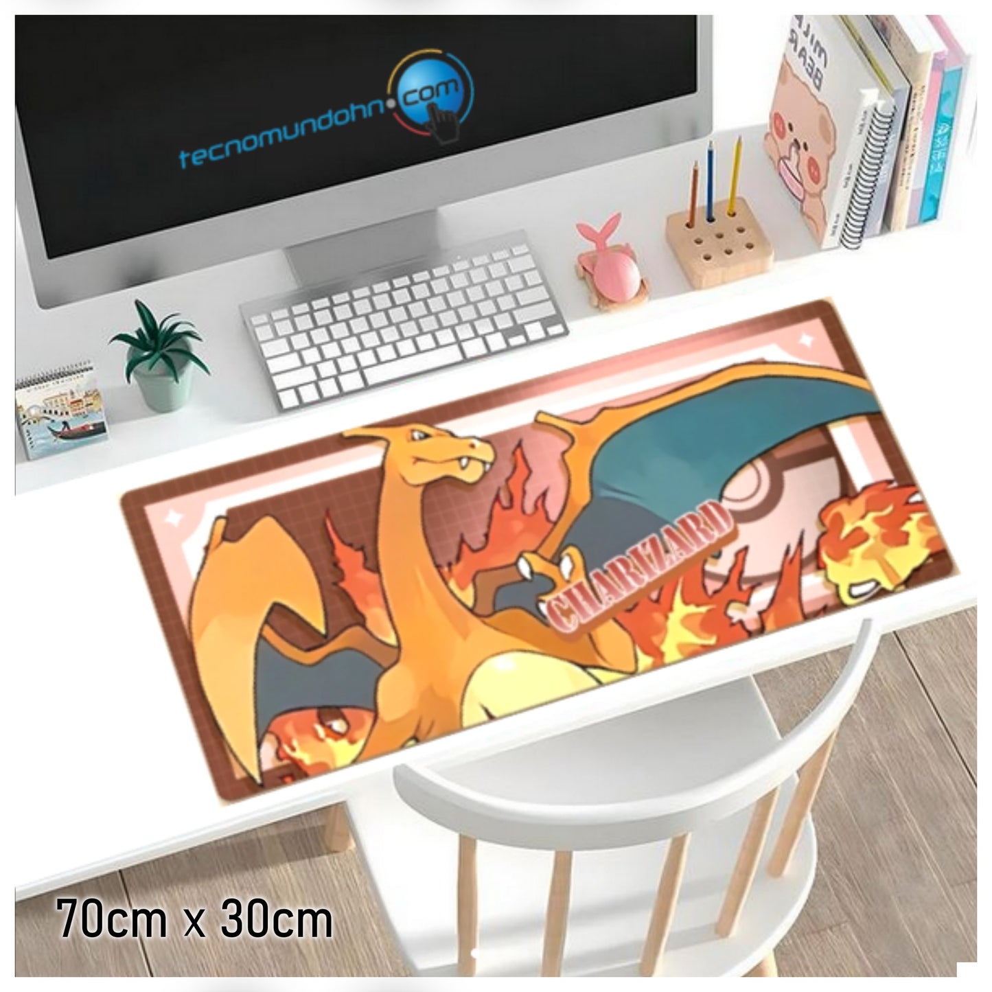 Mouse Pad Pokémon (D) 70X30Cm