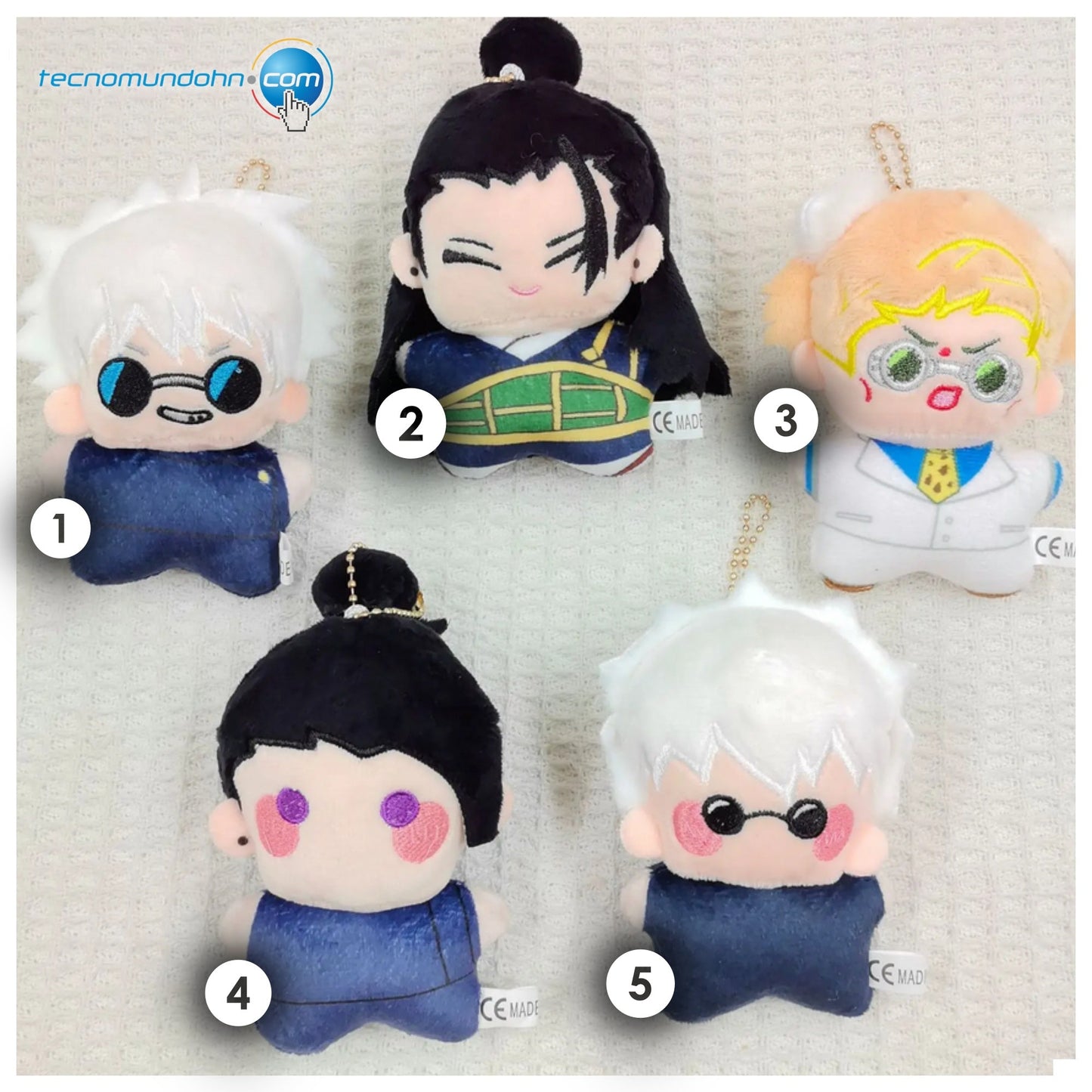 Llaveros Peluchitos Jujutsu Kaisen 10Cm