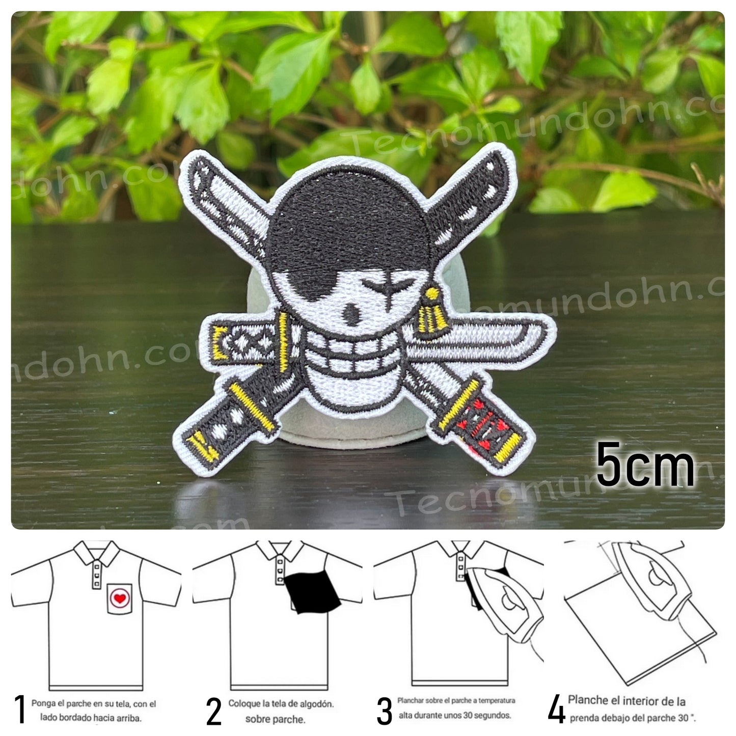 Parche De Tela One Piece 11