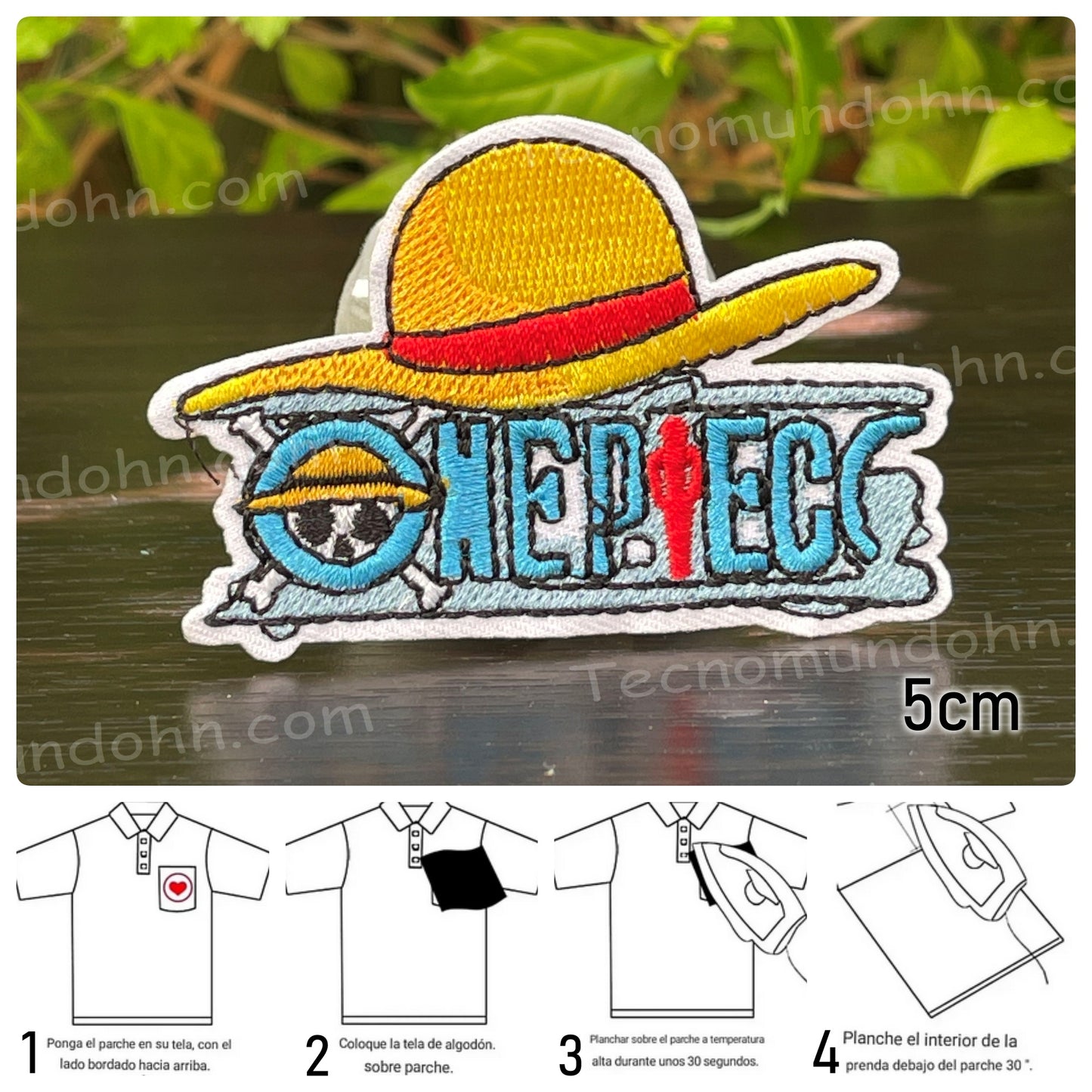 Parche De Tela One Piece 5