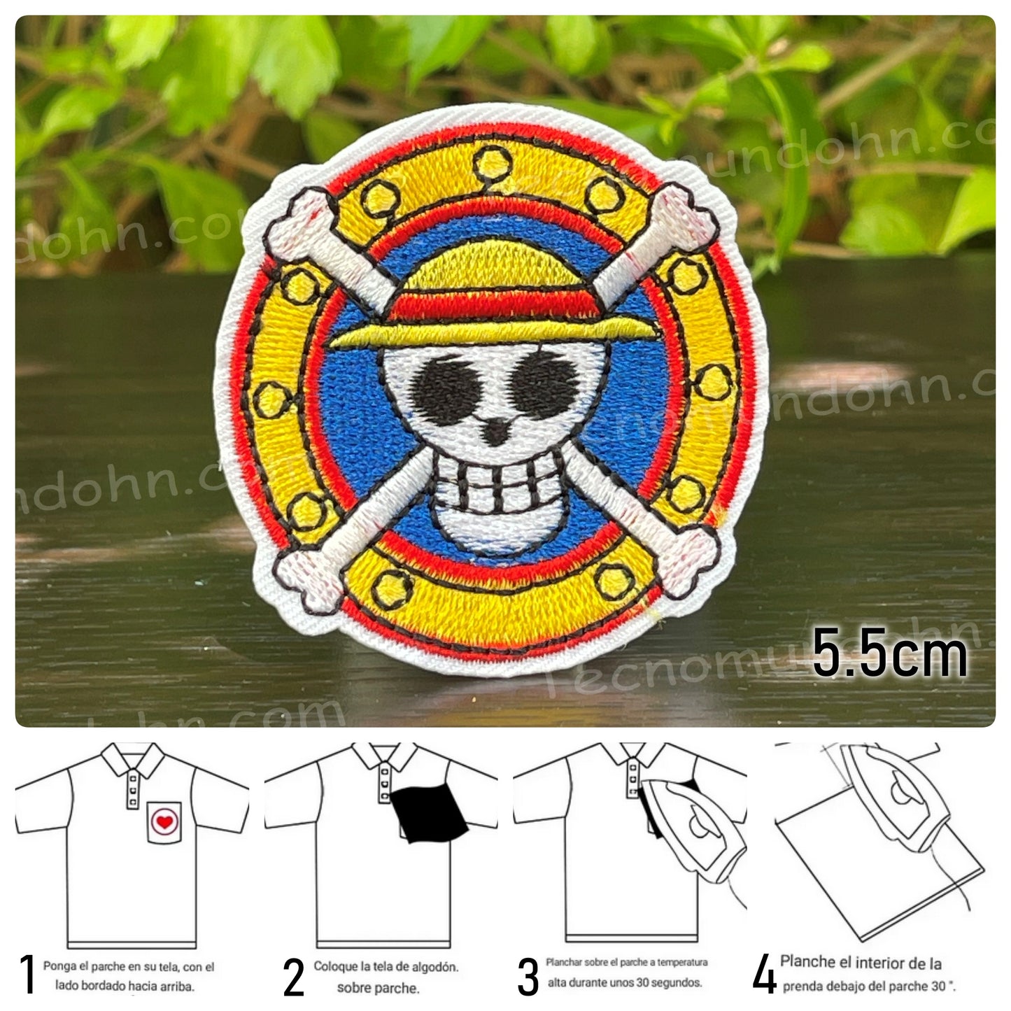 Parche De Tela One Piece 9