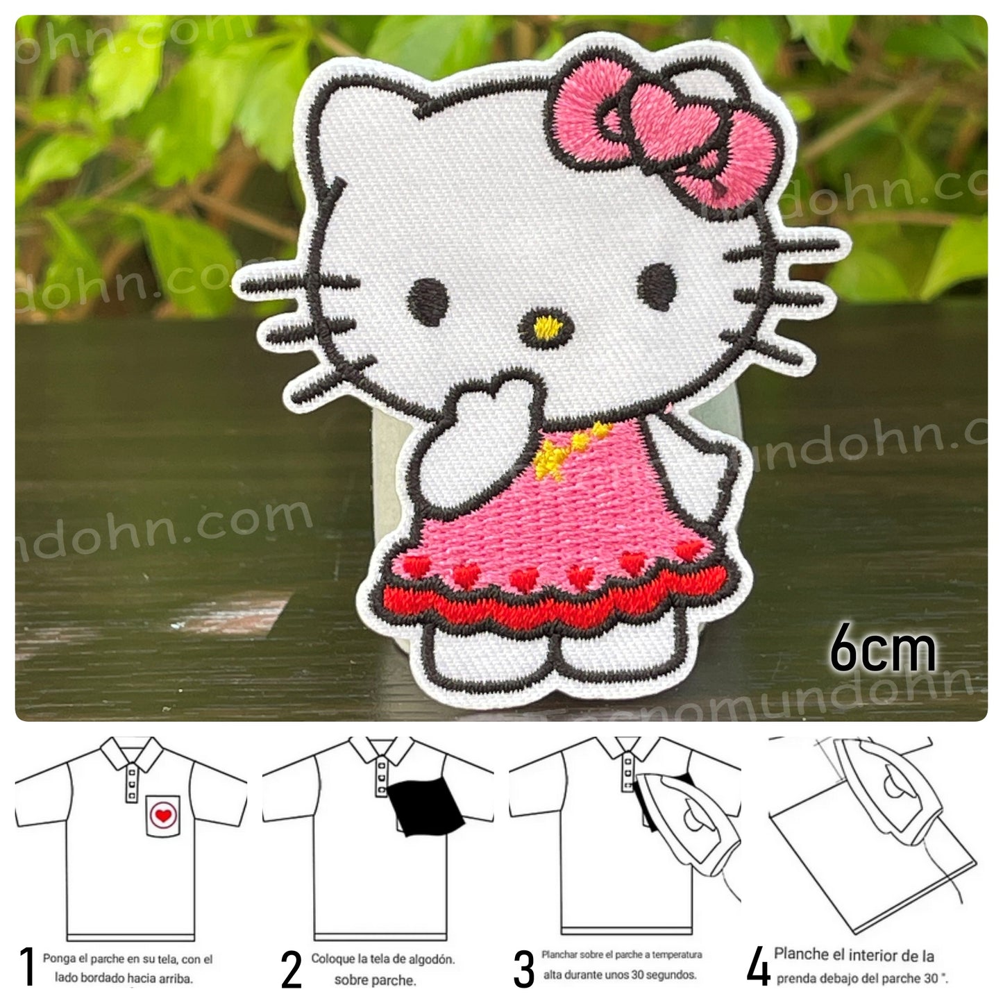 Parche De Tela Hello Kitty 10