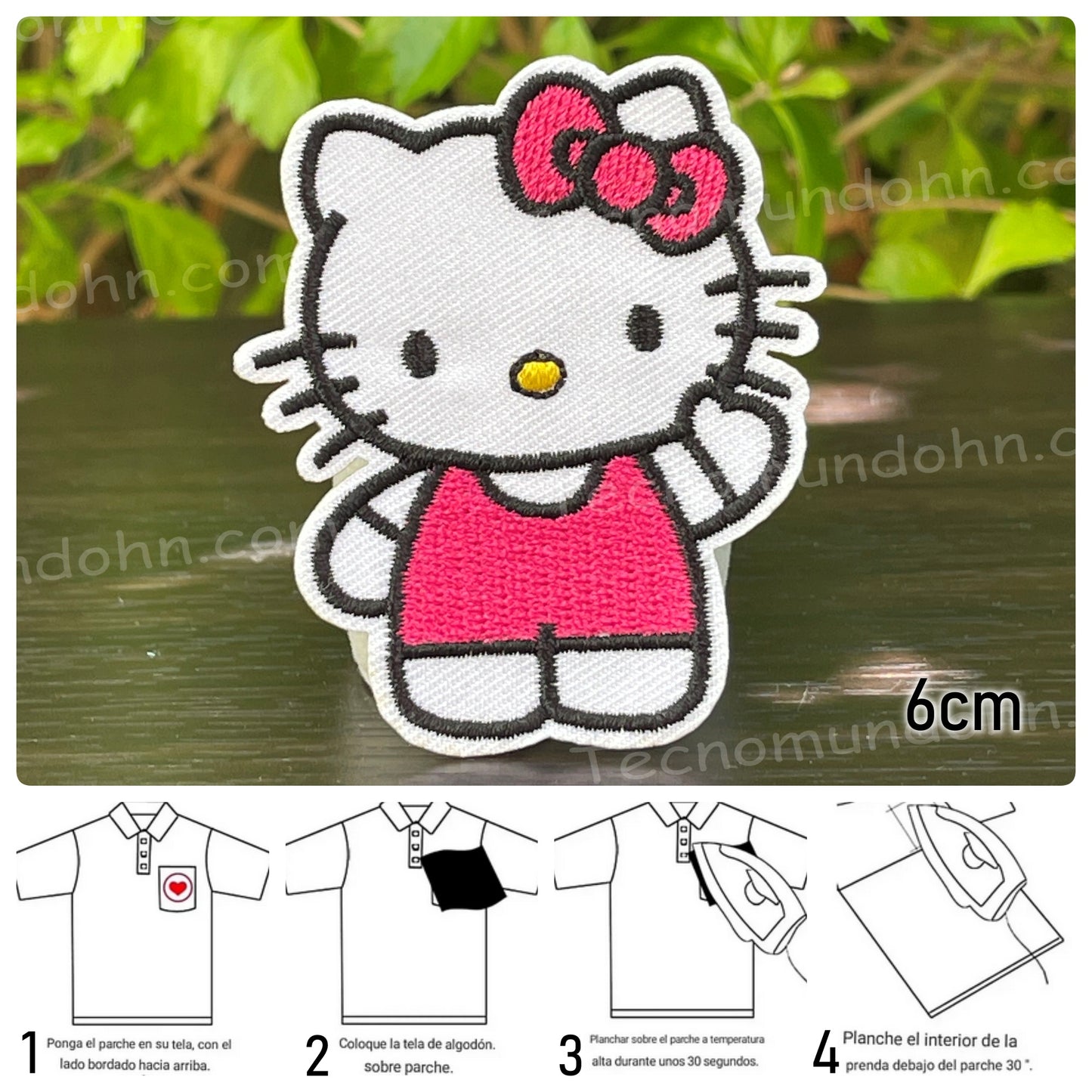 Parche De Tela Hello Kitty 7