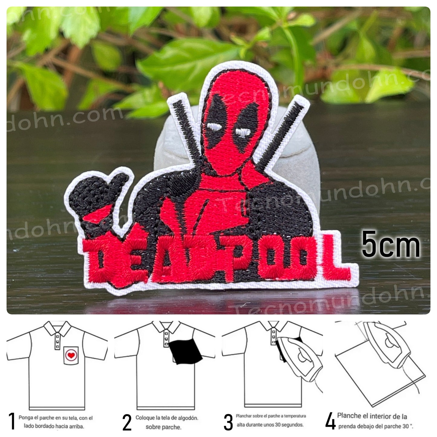 Parche De Tela Deadpool 18