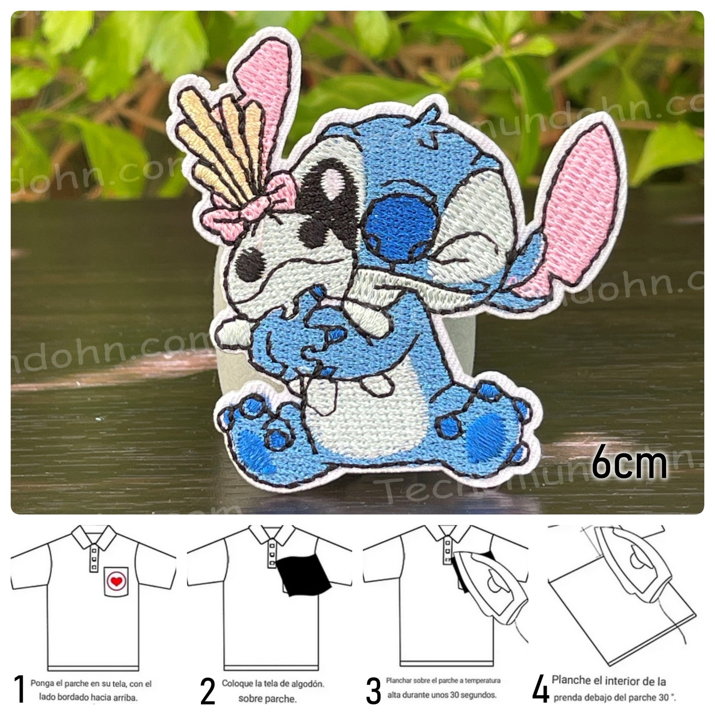 Parche De Tela Lilo & Stitch 14