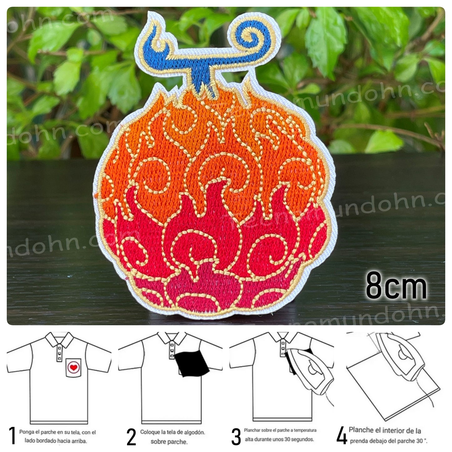 Parche De Tela One Piece 01