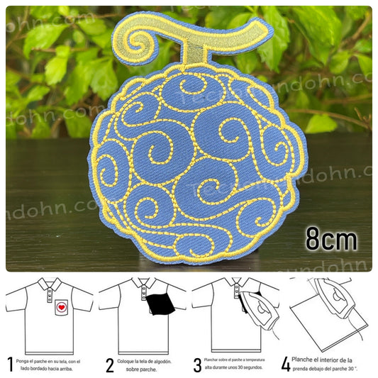 Parche De Tela One Piece 04