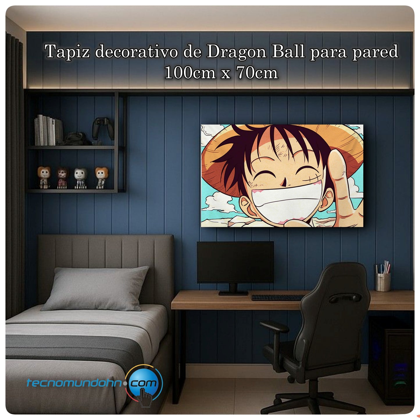 Tapiz Decorativo One Piece Para Pared (B)