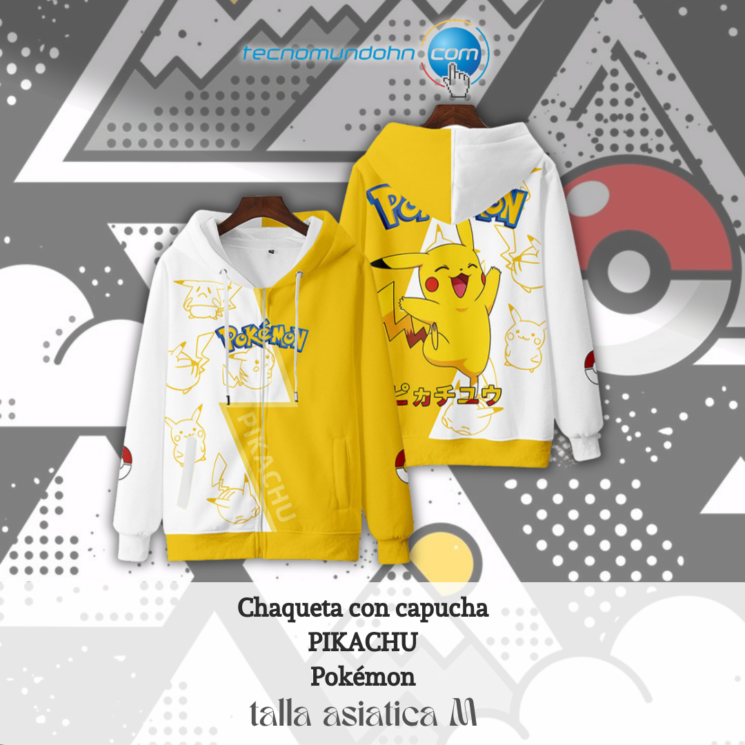 Chaqueta Con Capucha Pikachu | Pokémon