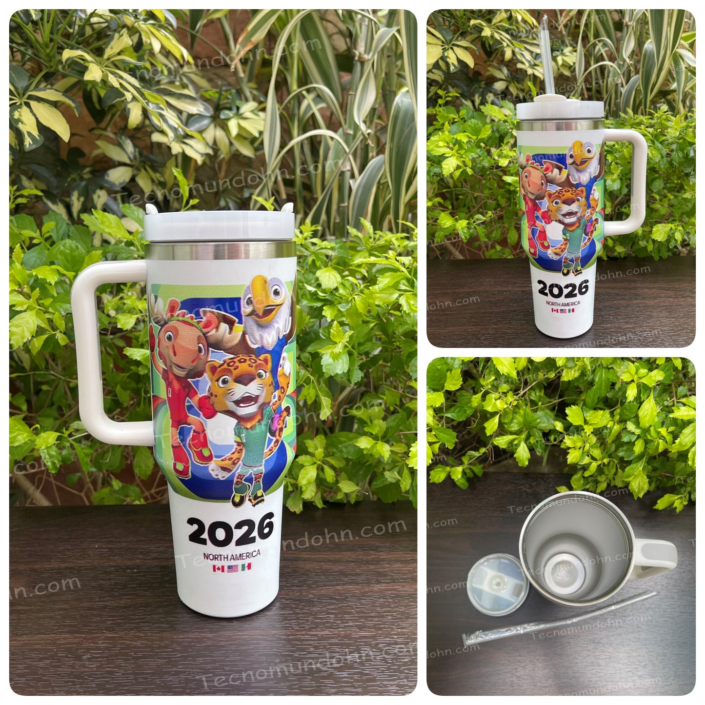 Vaso Térmico De Acero Inoxidable Copa Mundial De La Fifa 2026
