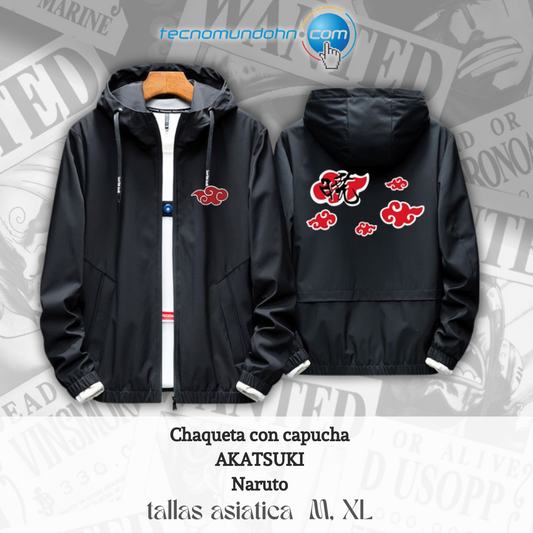 Chaqueta Con Capucha Akatsuki | Naruto