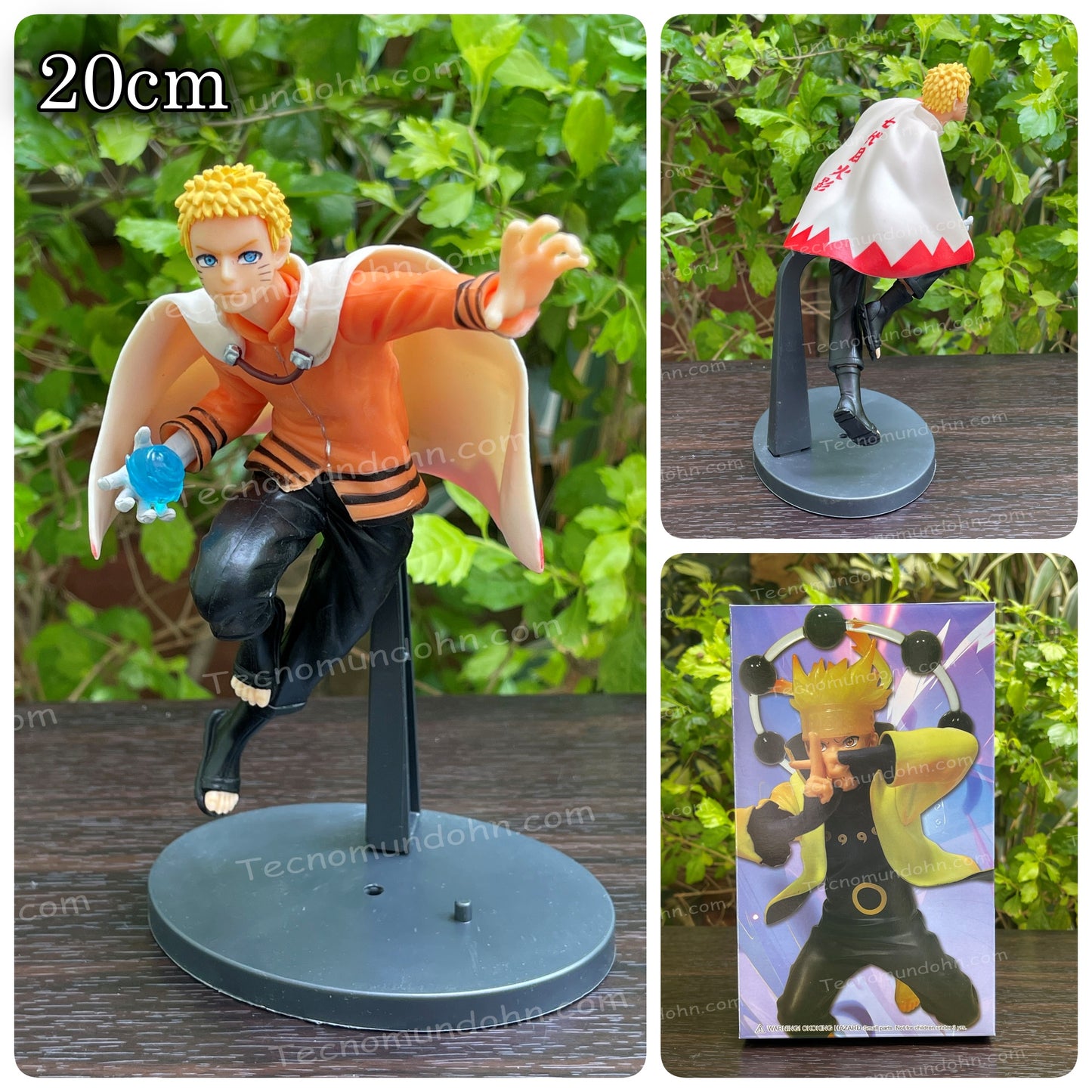 Figura Uzumaki Naruto Hokage 20Cm