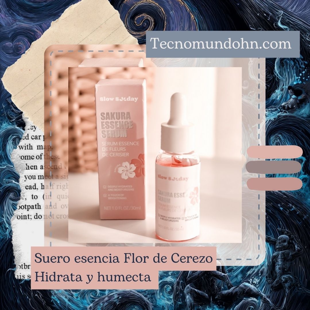 Suero Esencia Flor De Cerezo Hidrata Y Humecta
