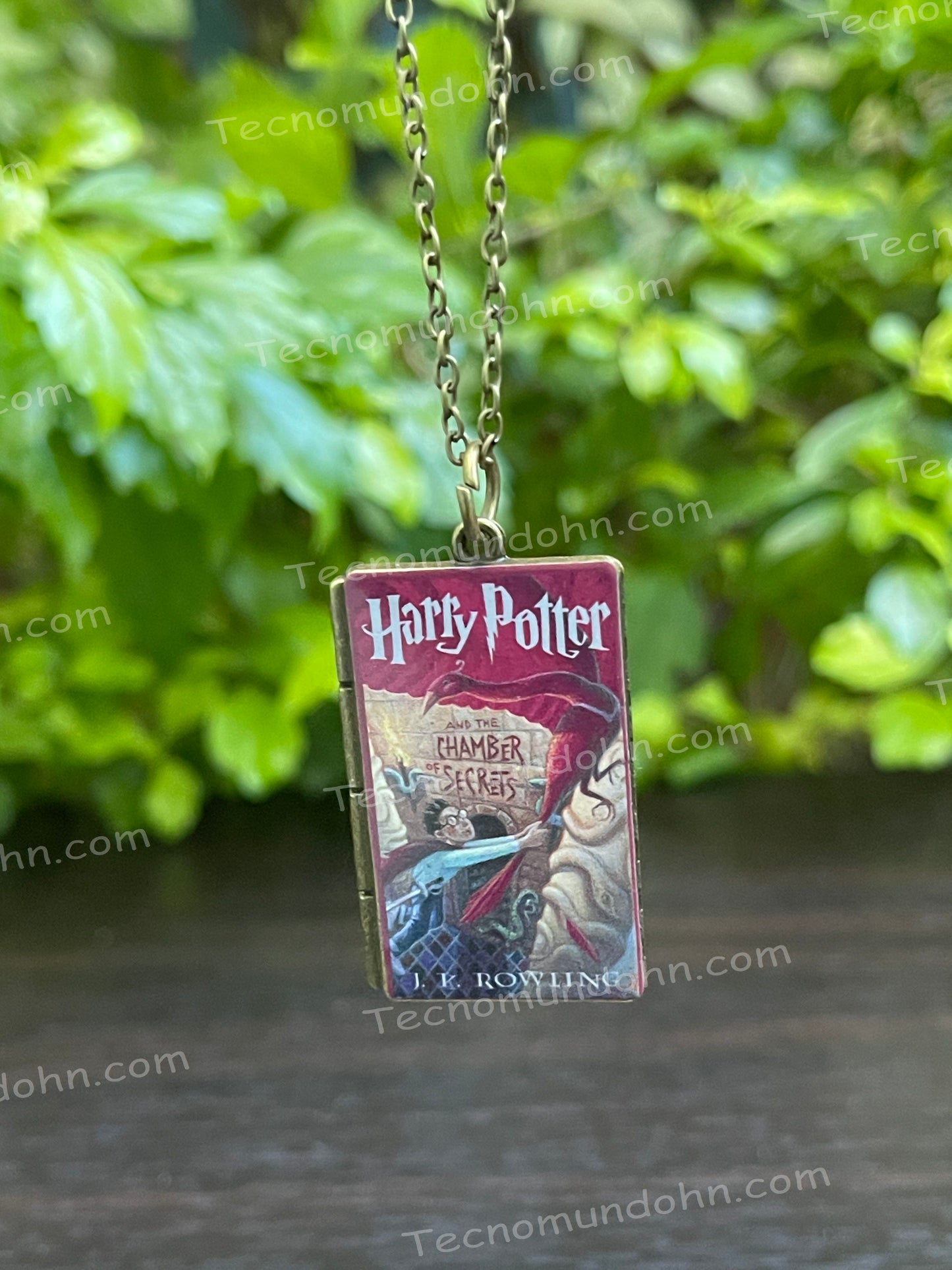 Collar portada libro Harry Potter y la cámara secreta