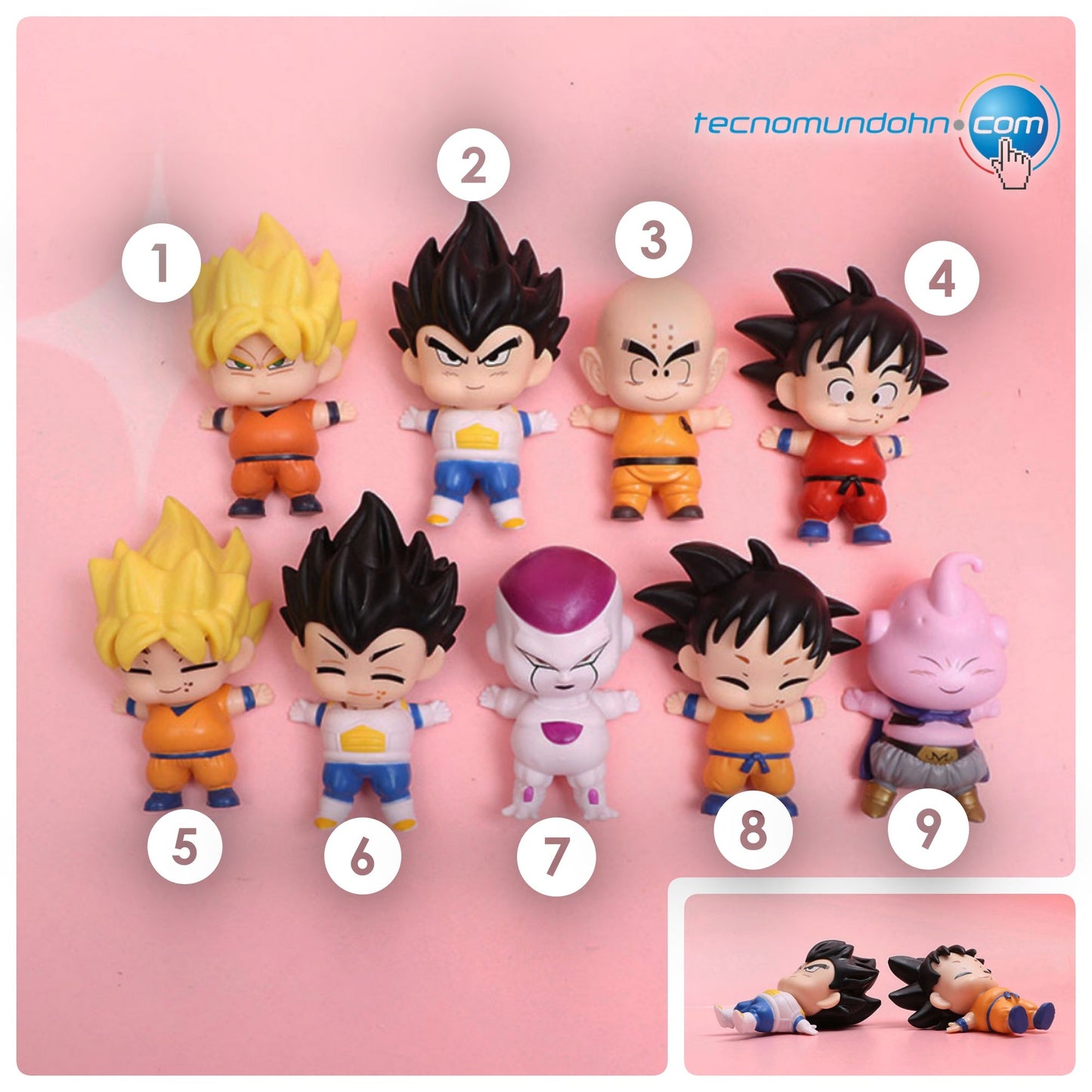 Figuras Chibi Dragon Ball
