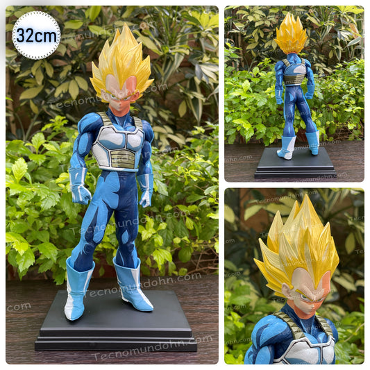 Figura estilo 2D cómic Vegeta | Dragon Ball 32cm