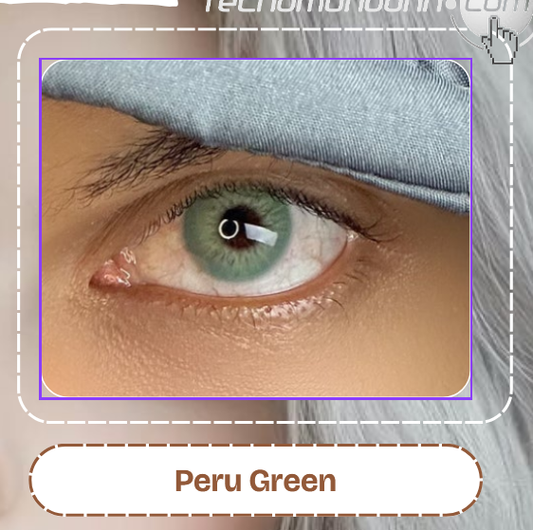 Lente De Contacto Peru Green