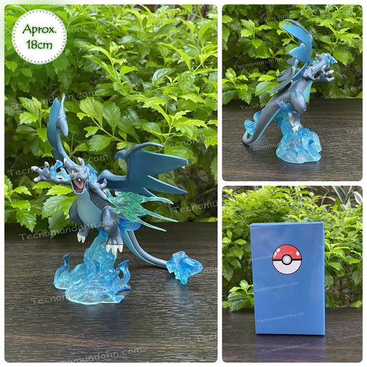 Figura Mega Charizard X | Pokemon 18cm