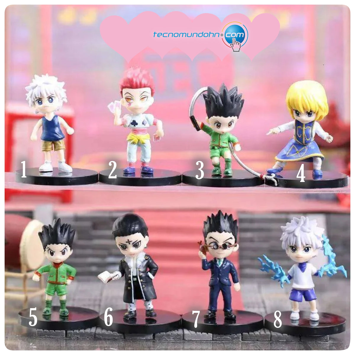 Figuras Hunter X Hunter B
