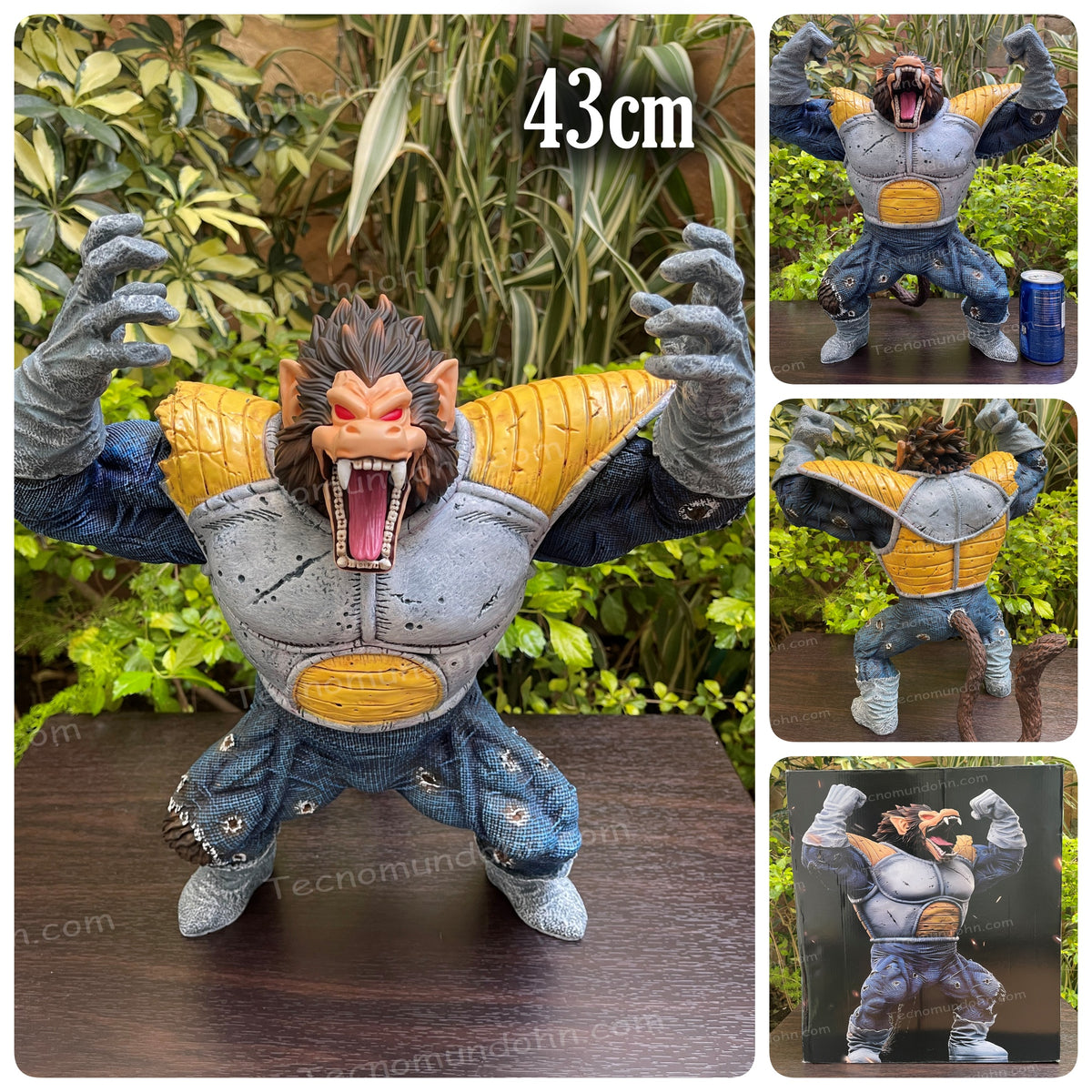 Figura Vegeta (Ozaru) Manos Intercambiables 43Cm | Dragon Ball