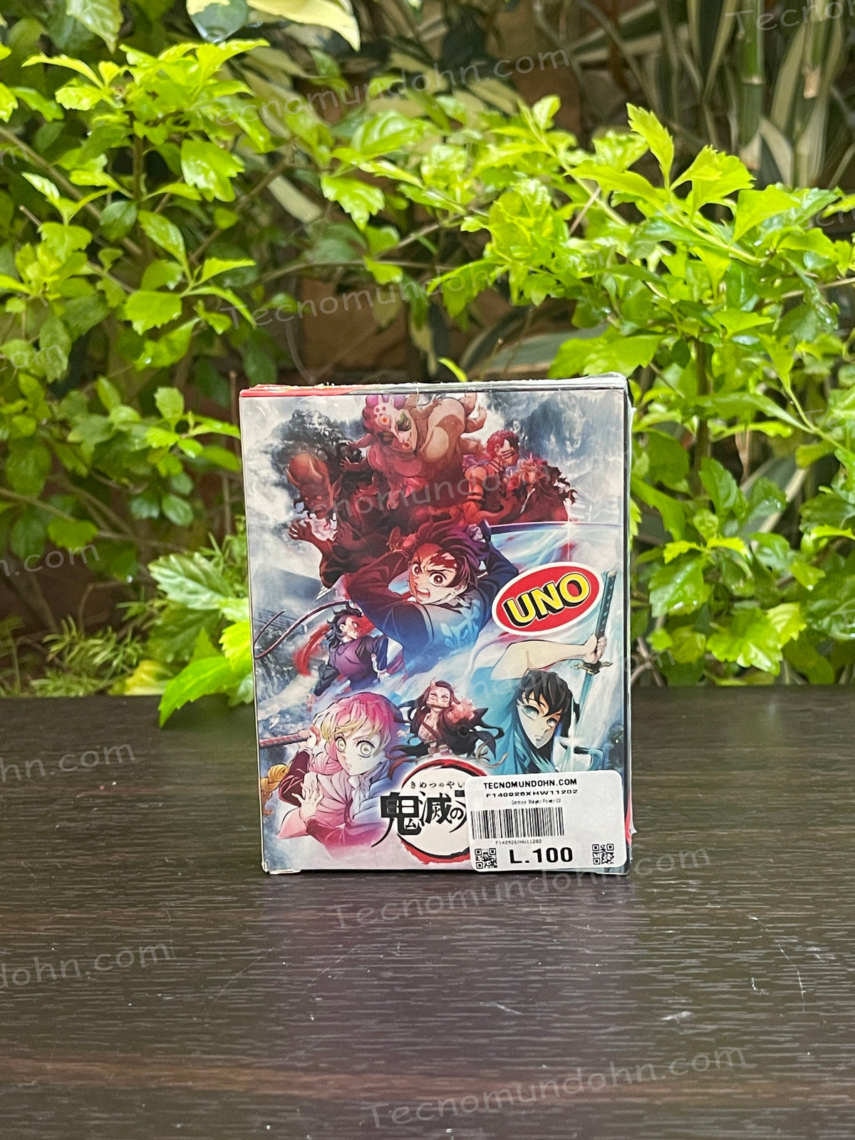 Caja De Naipes Uno Demon Slayer