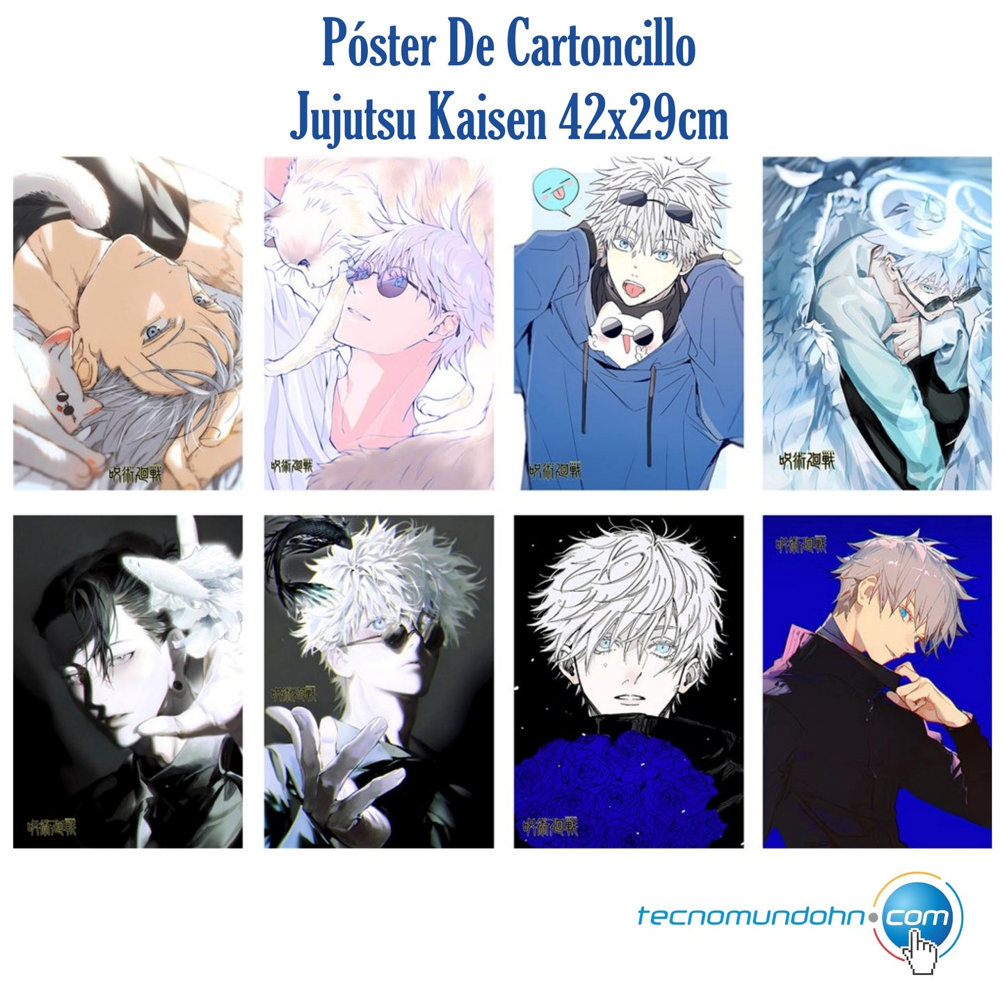 Póster De Cartoncillo Jujutsu Kaisen 42X29Cm