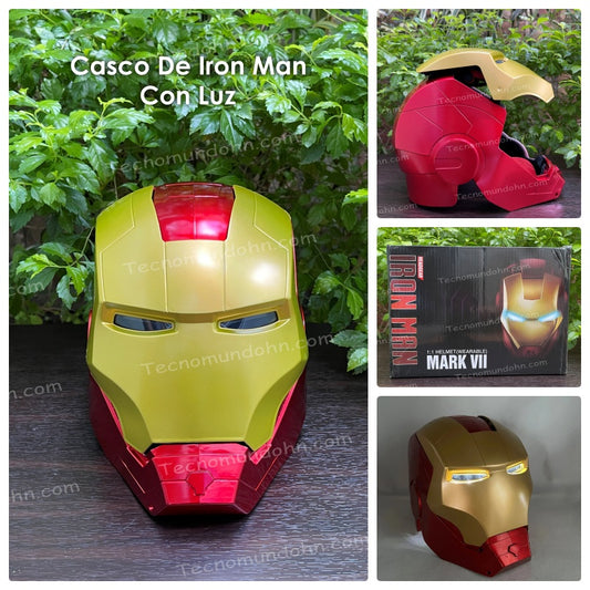 Casco Iron Man Mk5 1:1 Con Luz