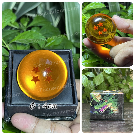 Esfera Dragon Ball 4 Estrellas (4 Cm)