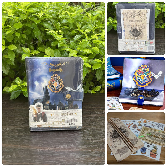 Libreta, Stickers Y Mapa | Harry Potter (E)