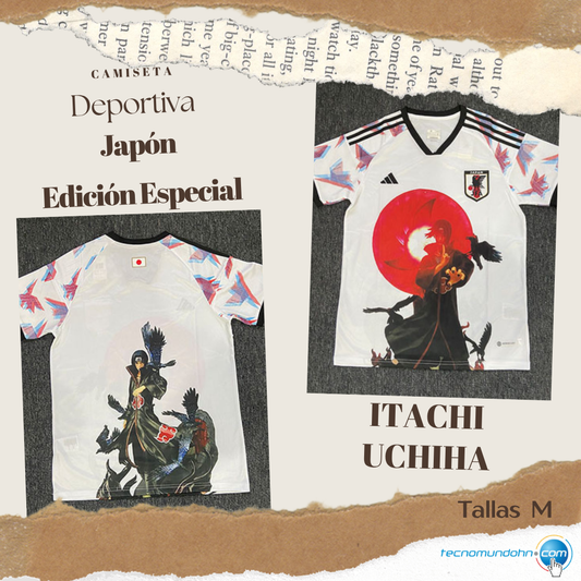 Camiseta Edición Especial Selección De Fútbol Japón Itachi (C) | Naruto