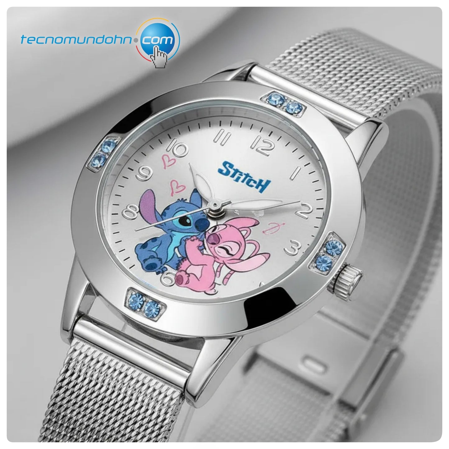 Reloj Silver De Pulsera Stitch