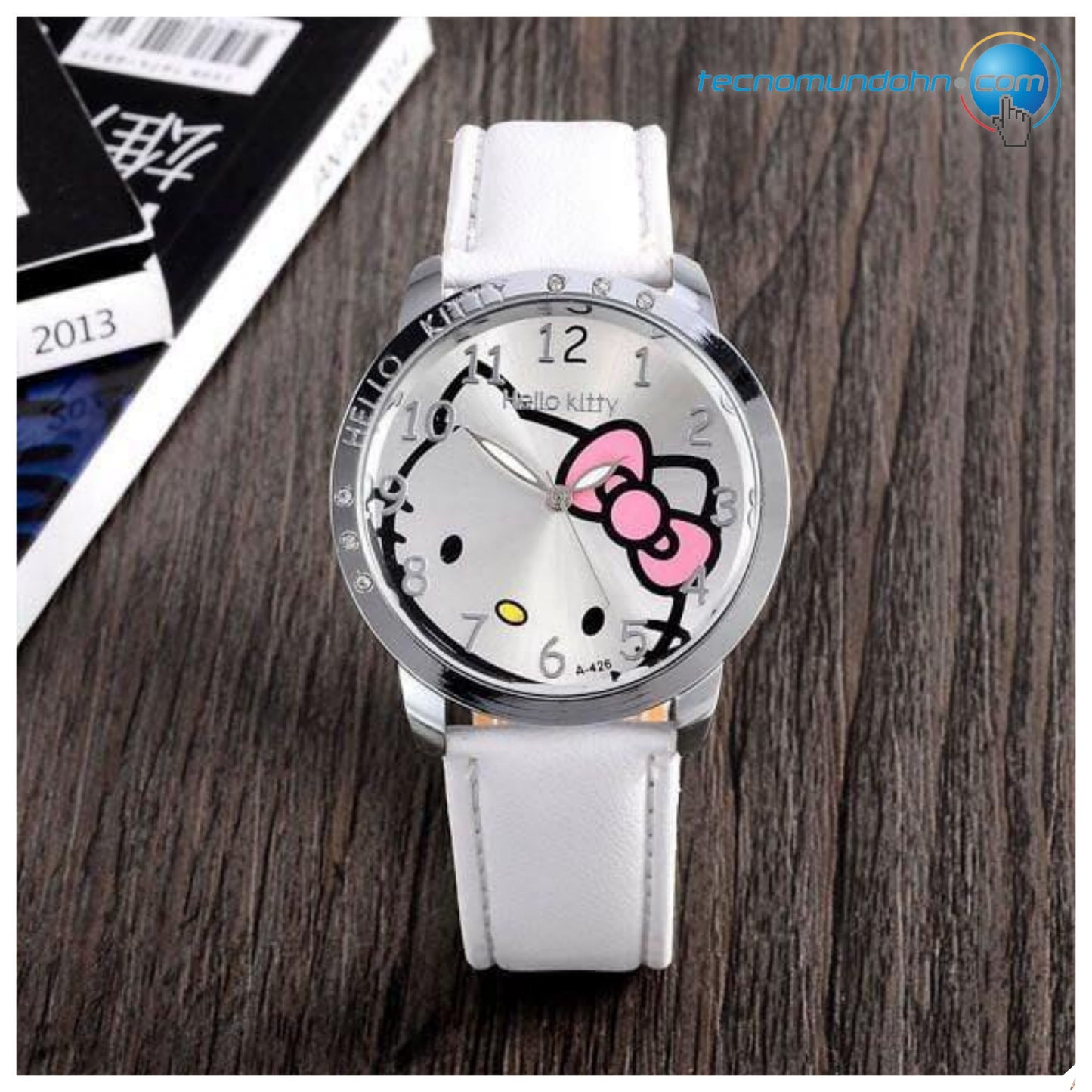 Reloj Blanco De Pulsera Hello Kitty