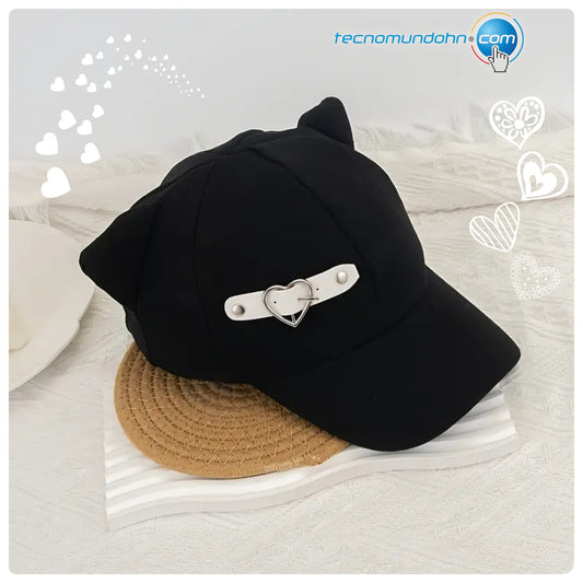 Gorra Harajuku Gothic Lolita Con Orejas De Gato B