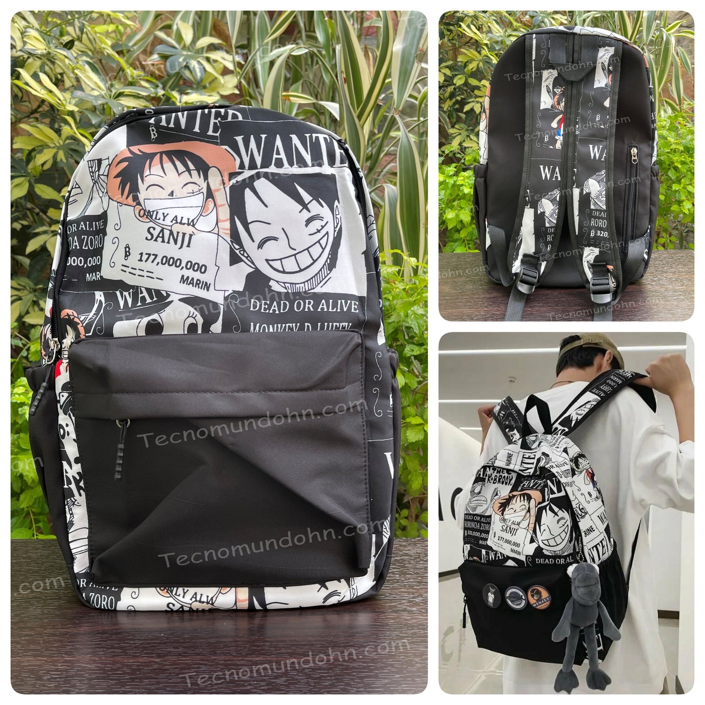 Mochila Estampado One Piece