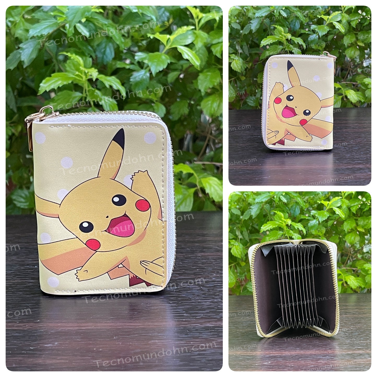 Billetera Pikachu Para Almacenamiento De Tarjetas | Pókemon