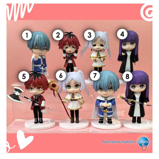 Figuras Frieren Beyond Journey'S End 8pcs