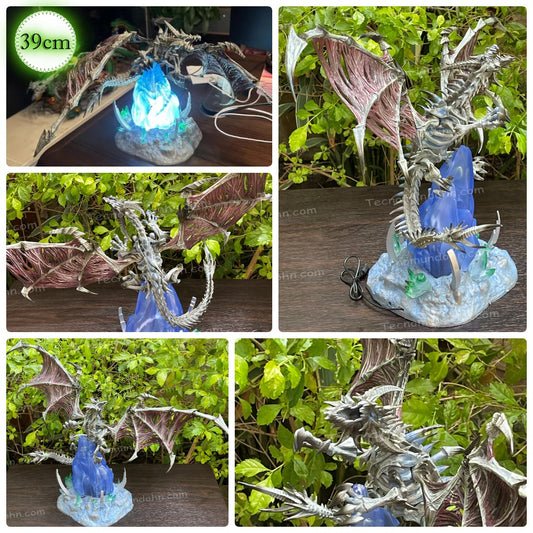 Figura Yu Gi Oh Dragon (Con Luz)