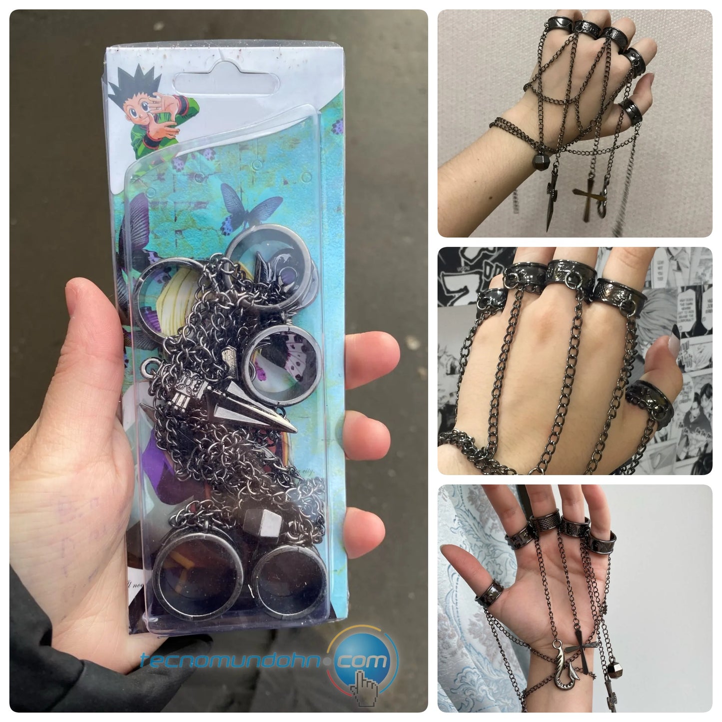 Anillos Cadenas Kurapika | Hunterxhunter