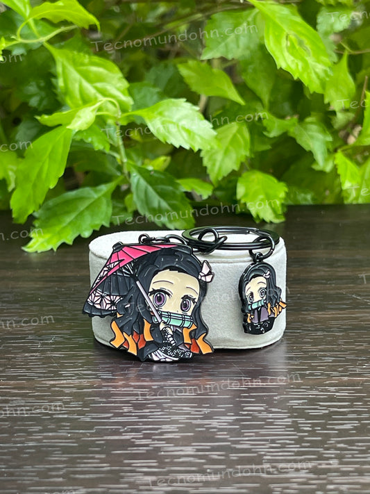 Llavero Chibi Nezuko Kamado | Demon Slayer