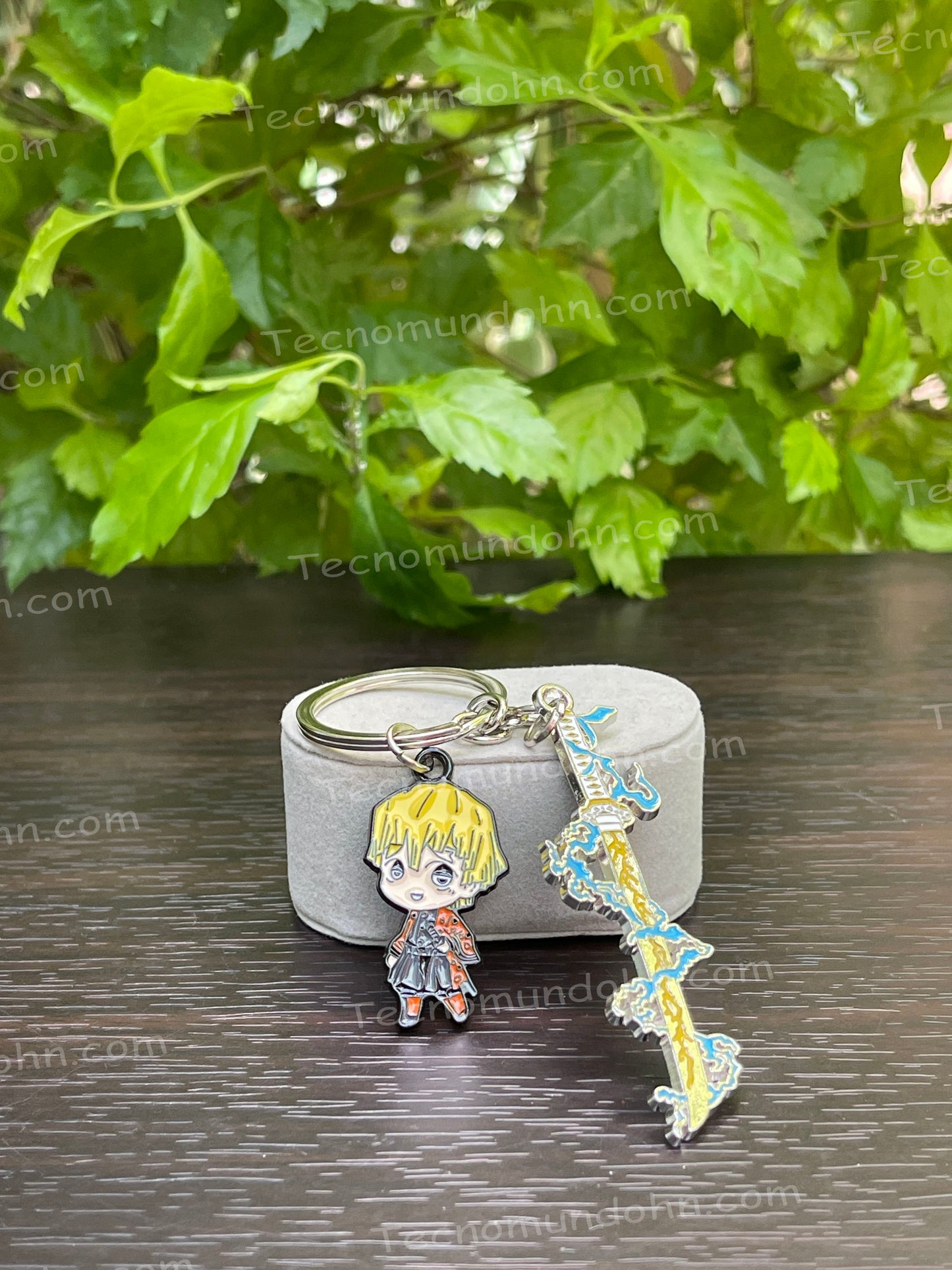 Llavero  Zenitsu Agatsuma Y Espada | Demon Slayer