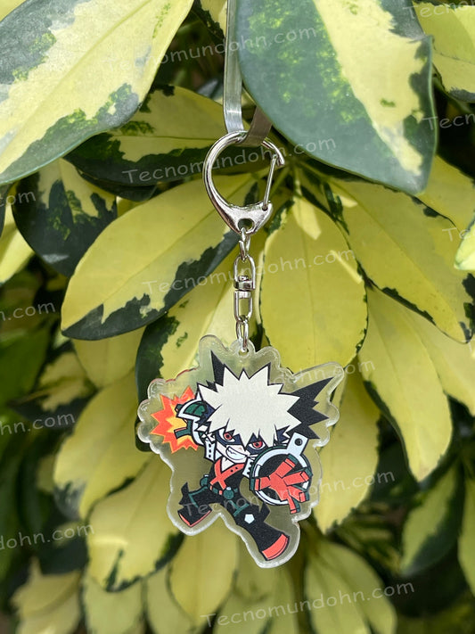 Llavero Acrílico Bakugo| My Hero Academia