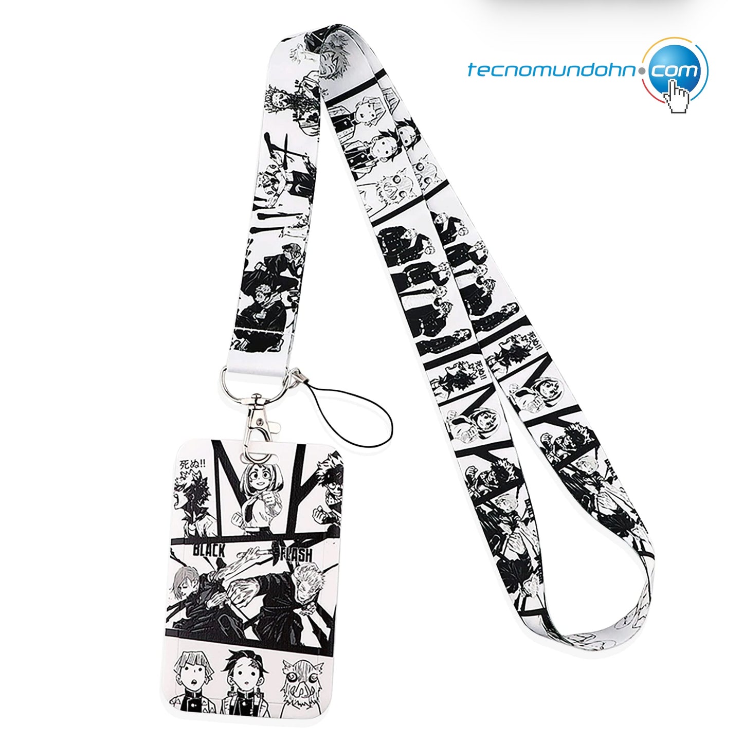 Lanyard + Portacarnet Demon Slayer 07
