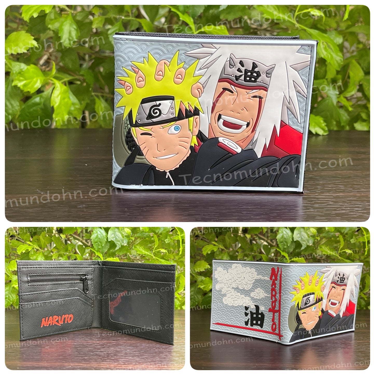 Billetera Naruto Y Su Maestro Jiraiya | Naruto