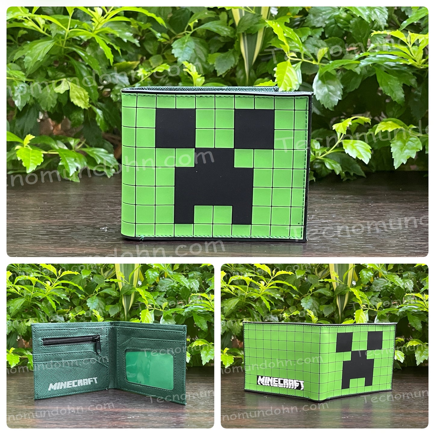Billetera Minecraft Creeper