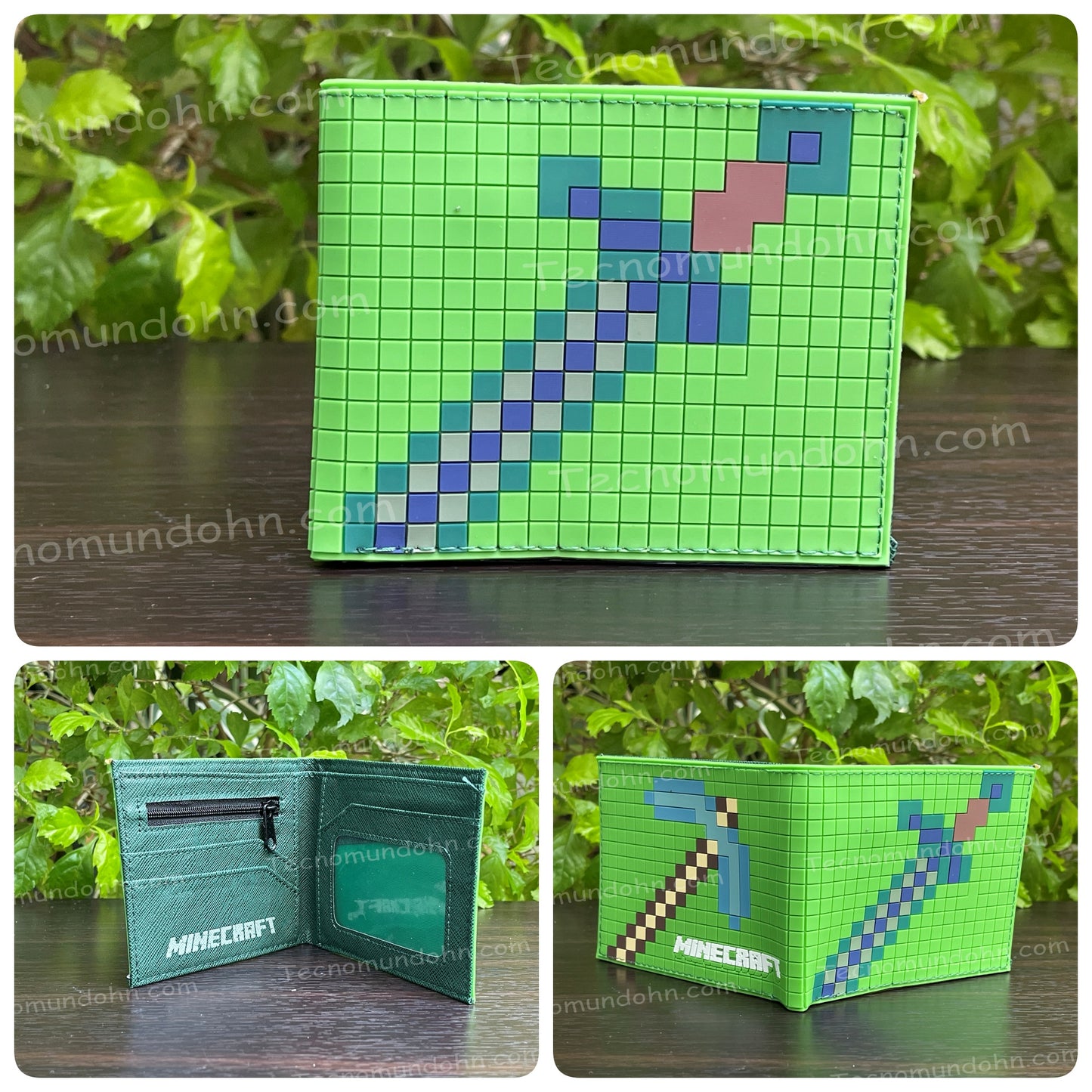 Billetera Minecraft Swords