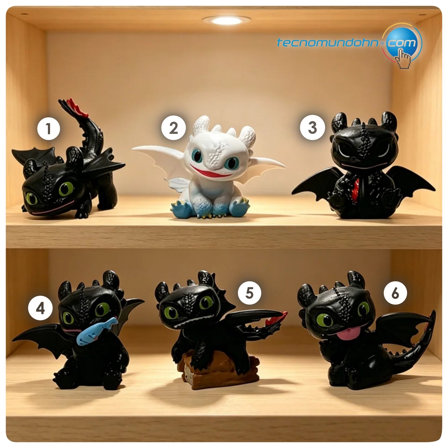 Figuras Cómo Entrenar A Tu Dragón